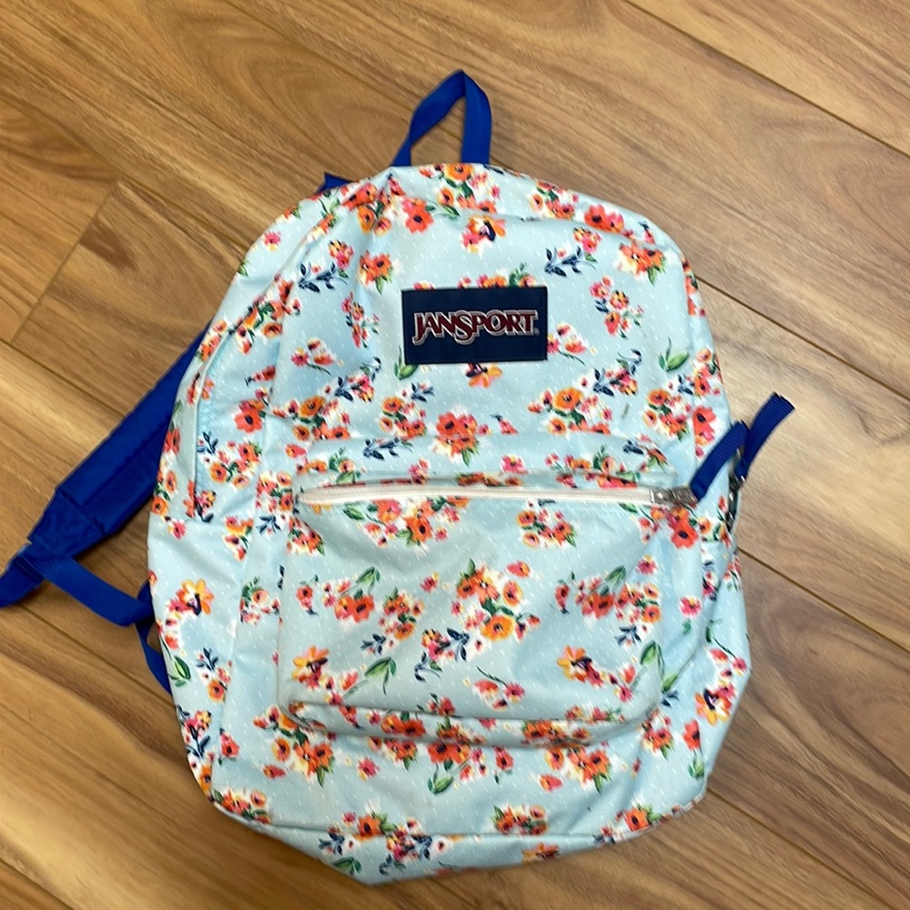 Jansport floral backpack
